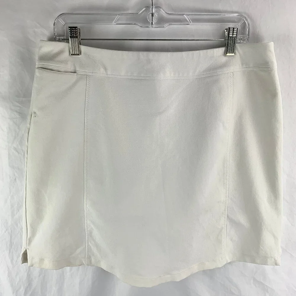 Adidas Women White Short  Size L *